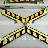 2015 Newest Car Daytime Turnning Light Drl White With Yellow Color Cob Led