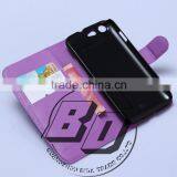 Wholesale Popular Flip Magnetic Wallet Leather Case With Card Slots For Wiko Stairway Leather Case Mobile Phone Case Cover thumbnail-4