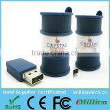 4GB Hot Selling PVC Oil Drum Shape USB Pendrive