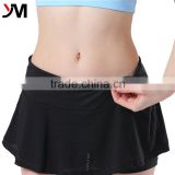 Women Gym Fitness Shorts Mesh Skirt Sexy Workout Skort