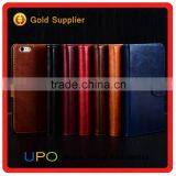 [UPO] 2016 Card Holder PU Leather Filp Wallet Cell Phone Case for IPhone 6 6s Plus Wallet Leather Case thumbnail-5