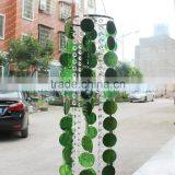 High Quality and Hot-selling 55MM Round Metallic Disc Silver Plated Colorfull Wedding Ceiling Hanging Chandelier for Sale