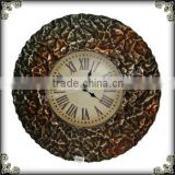 DIY antique metal wall clock