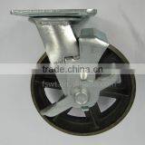 Heavy Duty Thermostability Cast Iron Castor Wheels thumbnail-3