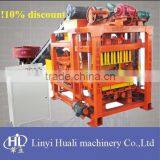 High Profitable Production Line QT4-23 Hollow Block Making Machine With PLC Control Cabinet thumbnail-5