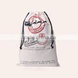Fast Shipping Wholesale Santa Sacks White Red Bag With Drawstring Wholesale Santa Sacks thumbnail-6