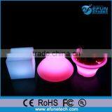 Eco pe Material Waterproof Rechargable Rgb Color Changing 3d Led Mood Cube,led Ice Cube Lighting