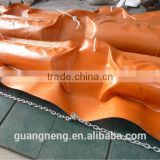 Marine environmental protection oil spill control rubber oil fence