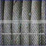 Ungalvanized/Galvanized Steel Wire Rope, Used in Various Equipment for Derricking/Lifting, Meets ISO thumbnail-1