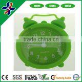 Cute Design Cheap Silicon Clock Promotional Cheap Silicone Small Led Digital Clock thumbnail-1