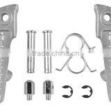 Front Footrest Pedals Foot Pegs Fit For Honda CBR 600RR 03-06 CBR 1000RR 04-14 thumbnail-2