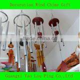 Dream Catcher With Three Wind Chime Tubes thumbnail-1