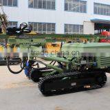 CTQ-G150YF Crawler Hydraulic Rotary Ore Exploit DTH Drilling Rig thumbnail-4