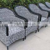 F - Фушанская наружная современная садовая мебельная набор для обедения из плетеного тростника (CF741+CF1274T+CF1244C) thumbnail-3