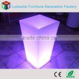 Modern RGB LED Color Lighting Plastic Flower Planter thumbnail-4