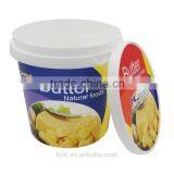 1L Designer IML Plastic Ice Cream Cup,Ice Cream Container With Template. thumbnail-6