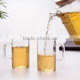 Haonai Top Quality Tea Glass Mug Whith Teapot Available ,drinking Glass Mug,coffee Glass Mug thumbnail-2