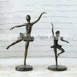 Elegant Resin Ballerina Figurine Bronze Ballerina Sculpture thumbnail-1