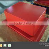 Vacuum Forming Red ABS Plastic Water Tank thumbnail-1