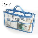 wholesale transparent Collapsible PVC handle BAG