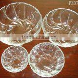 Clear Glass Bowl for Dish Cake or Salad thumbnail-1