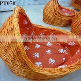 Wicker Pet House / Wicker Cat Cage / Wicker Pet Bed & Wicker Doghouse thumbnail-3