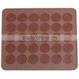 Wholesales Profession Food Grade Macaron Shaped Silicone Macaron Mat thumbnail-1