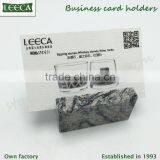 Business Name Holder Natural Granite Stone Office Stationery Set Business Gifts thumbnail-1