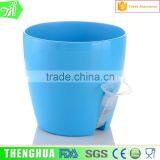 Various Size! Colorful Plastic Flower Pots Big Outdoor Flower Pots thumbnail-2