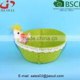 BSCI Audit Factory Unique Design Non-woven Fabric Easter Basket thumbnail-1