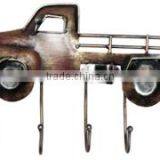 IRON PAINTED WALL TRUCK 5 HOOK thumbnail-1