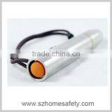 UniqueFire CREE XR-E Q5 Stainless Steel LED Flashlights for Jade Identification Special LED Torch