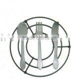 Knife and Fork wrought iron hot pot mats&pads