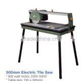 High Quality 500mm Electric Tile Saw/stone Cutting Machine