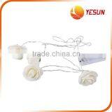 PE LED String Lights ,Flower String Lights,4PC LED Rose String Light thumbnail-1