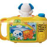 Plastic Colorful Musical Snap and Surprise Camera Toy for Kids thumbnail-2