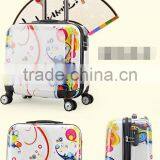 Printed Trolley Luggage Suitcase Laptop Trolley Case Cabin Luggage thumbnail-4