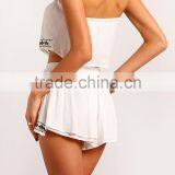 Women Dresses Crop Top and Short Skirt 2 Piece Clothes Latest Designer Skirt Suits thumbnail-4