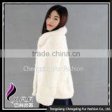 CX-G-A-96 Wholesale Stylish Cheap Winter Wear Real Mink Fur Coat Women thumbnail-4