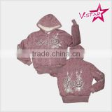 wholesale fleece thermal jacket for lady