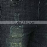 Plain Ripped Jeans Denim Jeans Import High Quality thumbnail-3