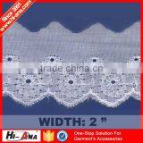 White tc Lace Trim,swiss Voile Lace Trimming,african Tulle Lace Embroidery thumbnail-4