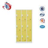 Cheap 9 Door Clothes Storage Steel Locker Clothes Cabinet thumbnail-1