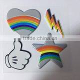 2016 New Bag Creation Cartoon Stickers Women Handbags Stickers Anyar Hindler Match Stylish Bag Parts Word Game Stickers thumbnail-1