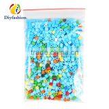 Diyfashion 5mm Hama Perler Fuse Beads Goldfish Bowl Set With Puzzle Iron Paper and Twezzer Hama Beads Toys for Kids 18091 thumbnail-3