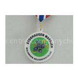 University Custom Awards Medals , Brass Offset Printing Round Medal