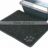 Hot Sales PVC Coil Kitty Litter Mat, PVC Pet Mats With Various Shapes thumbnail-2