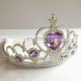 HBN-1447P Plastic Costume Tiara Crown 6colors thumbnail-1
