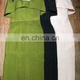 Amigo 2017 Latst Black off Shoulder Sexy Bandage Dress Midi Tube Evening Dresses for Girls Party Wear thumbnail-2