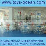 2016 New Style Inflatable Transparent Bumper Ball for Sale,TPU Material Ball for Outdoor Games,inflatable Rolling Ball for Kids thumbnail-2